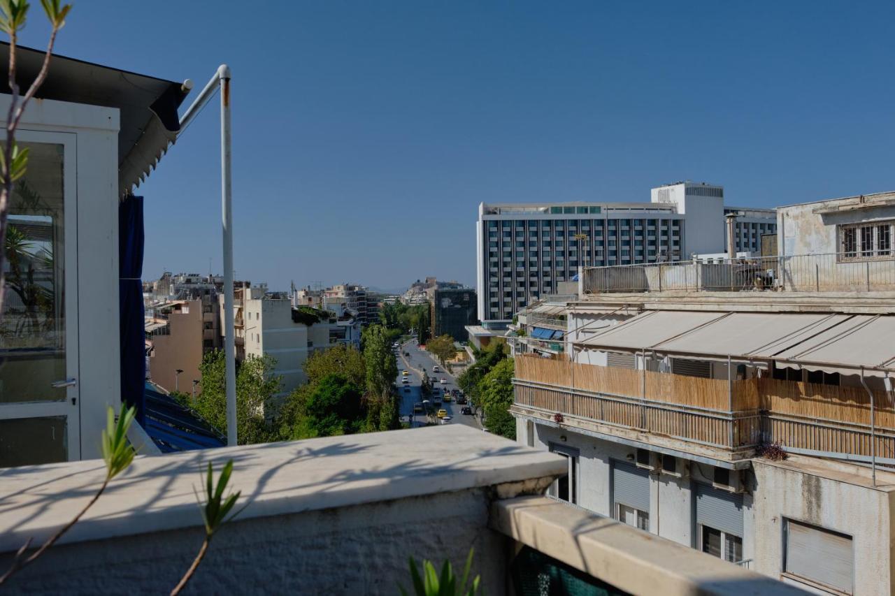 Homz Ah03 Penthouse Studio Hilton Area Aten Exteriör bild