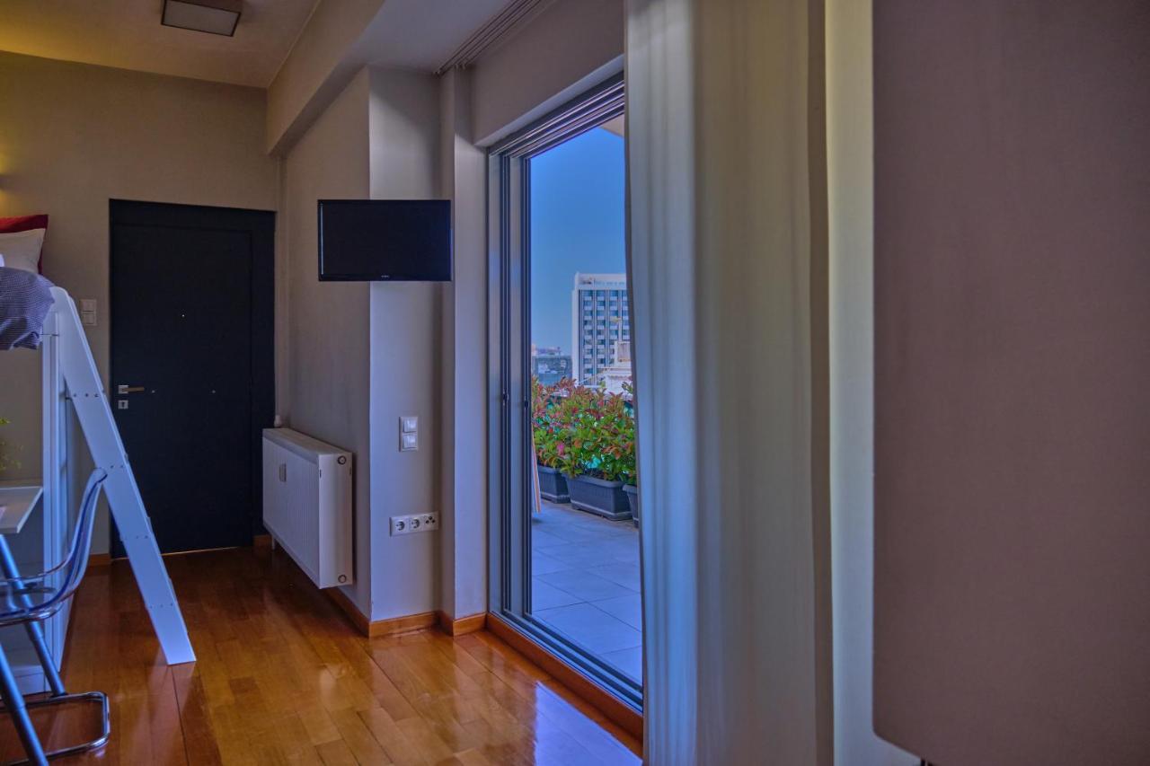 Homz Ah03 Penthouse Studio Hilton Area Aten Exteriör bild